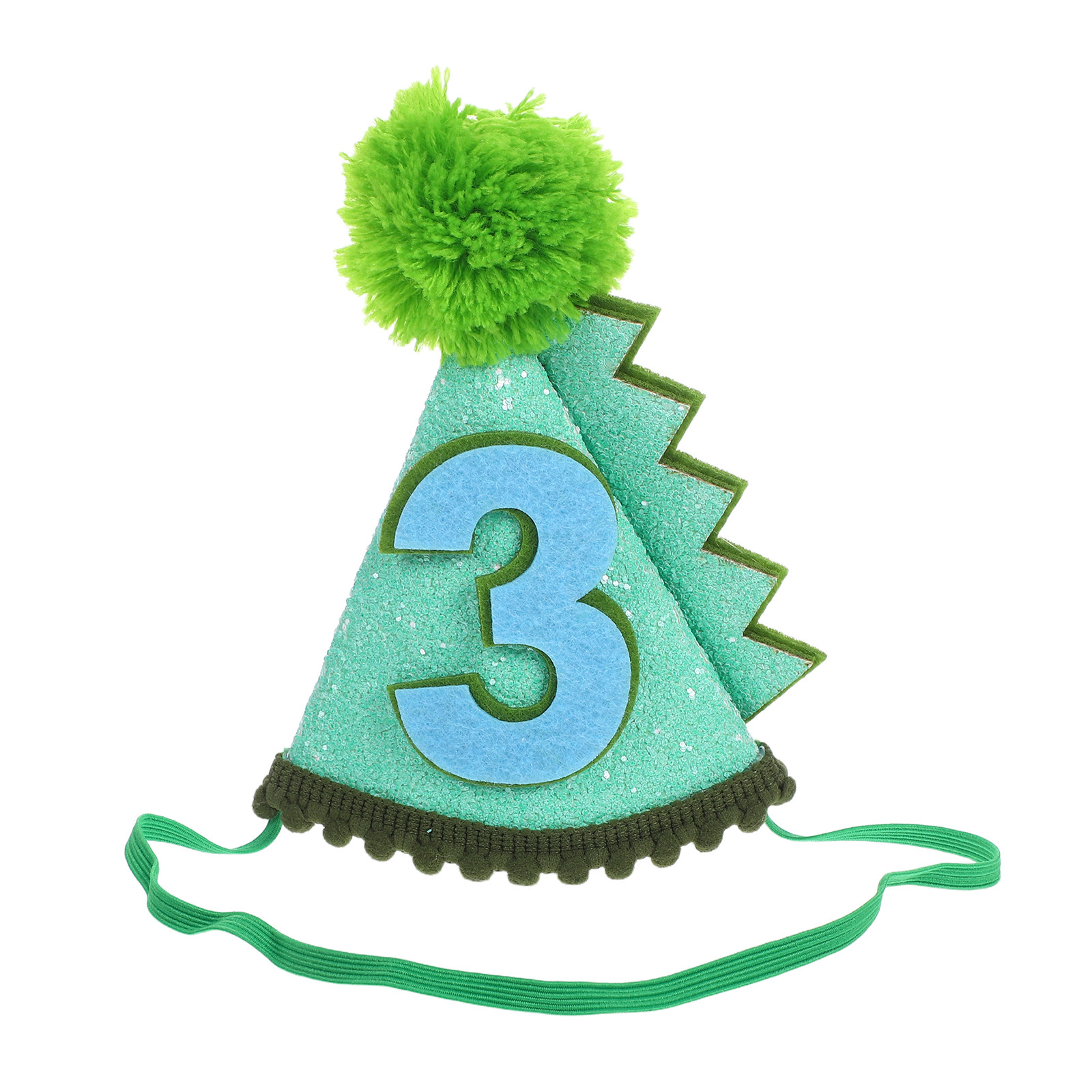 Party Hat Cone - Dinosaurus-verjaardagsmuts voor kinderen, kegelvormig feestaccessoire voor