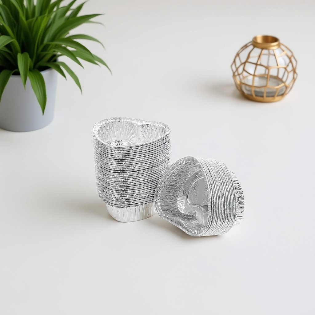 50 stuks aluminiumvormen voor  - Plastic Cup 50Pcs recensie en prijs