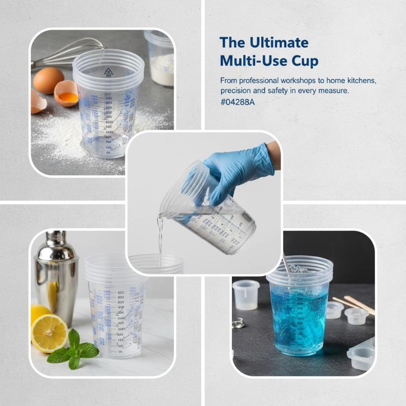 50 STUKS 600 ml gekalibreerde  - Plastic Cup 50Pcs recensie en prijs