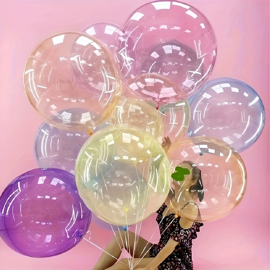 8 stks Crystal Popo Ball Trans - Led Balloon Light recensie en prijs