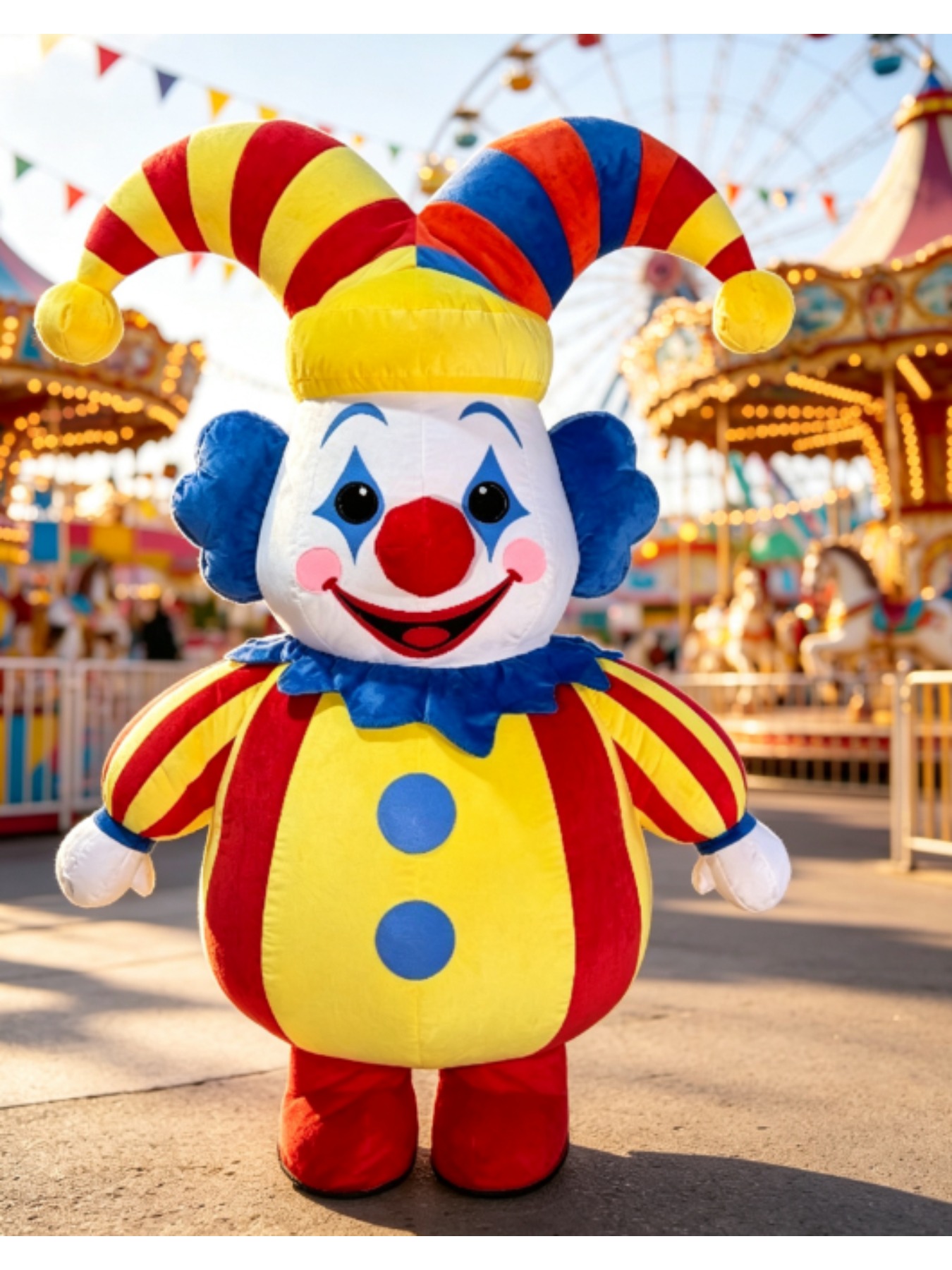 Opblaasbaar Circus Clown Masco - Event & Party Supply recensie en prijs