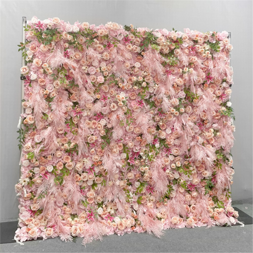 Uflower 5D Roze Roos Doek Bloe - Flower Wall Panel recensie en prijs