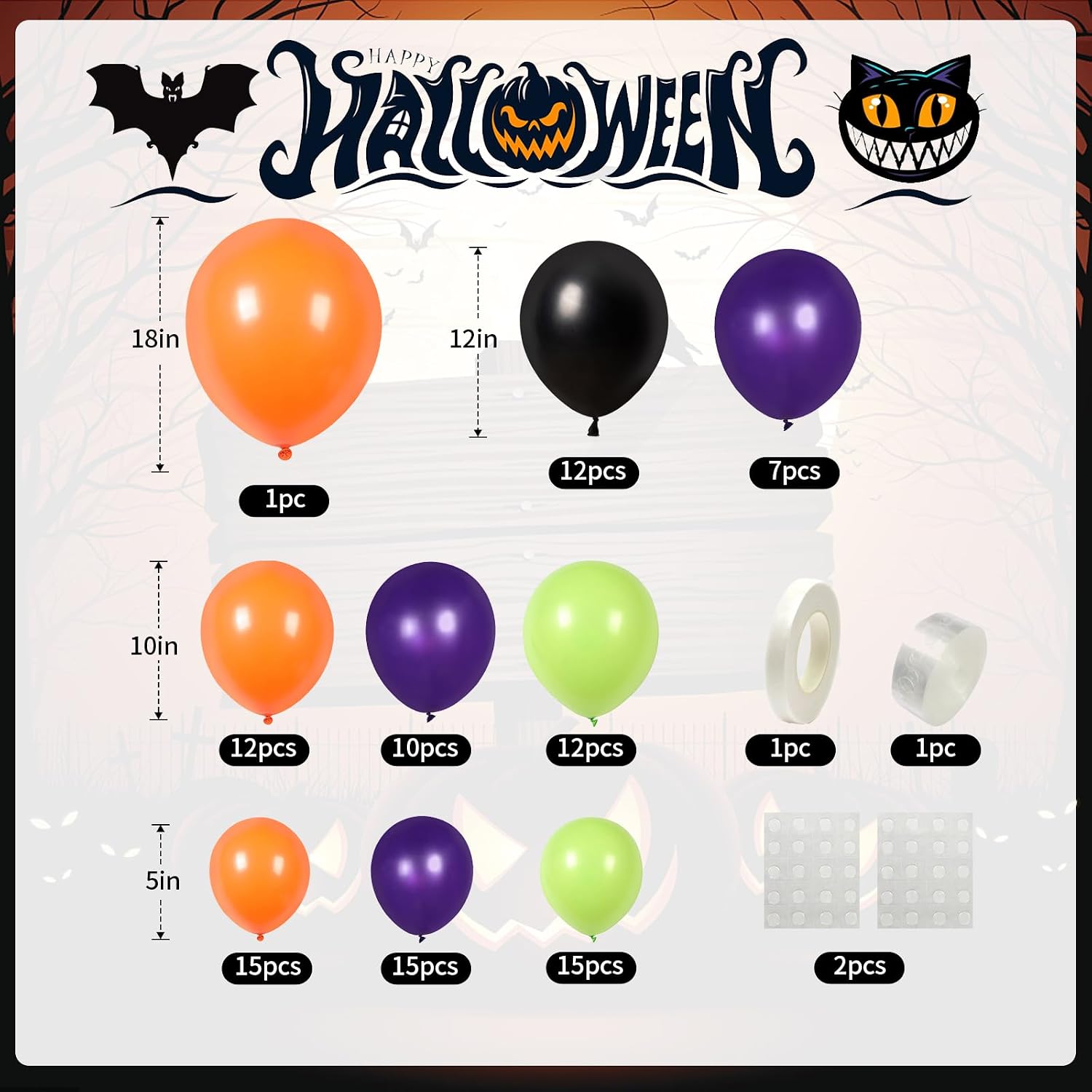 Halloween Ballonnen Garland Bo - Balloon Arch Kit recensie en prijs