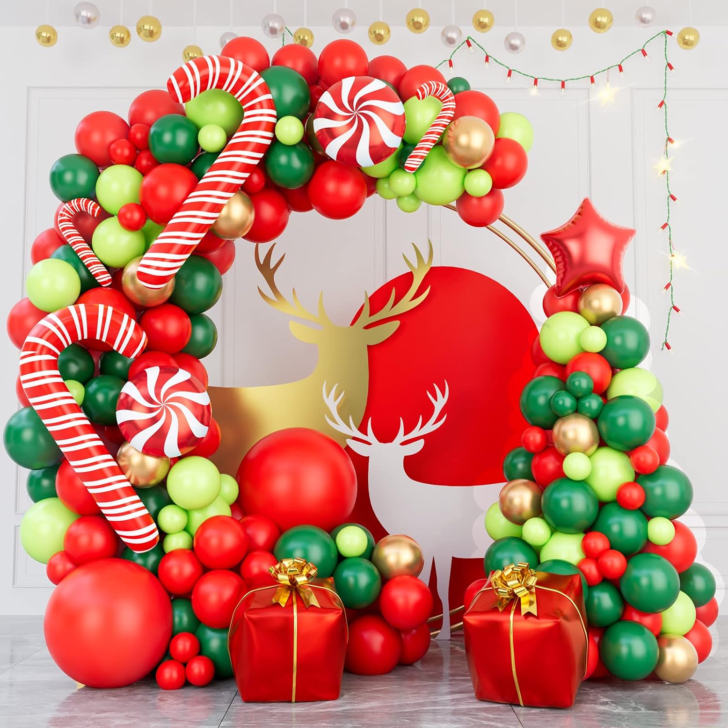 144-delige kerstballonnenboogs - Balloon Arch Kit recensie en prijs