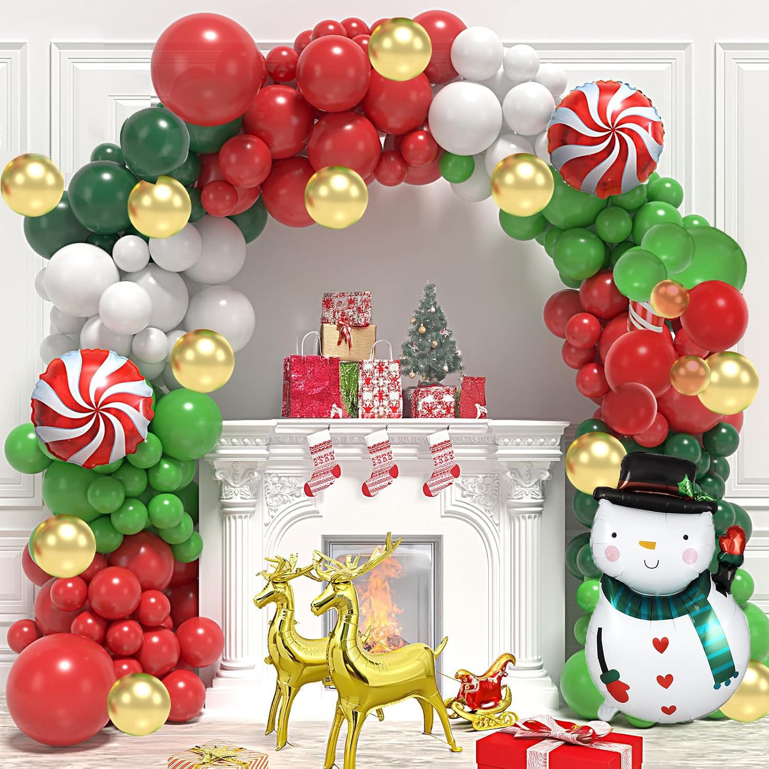 183-delige Kerstballonnenboogs - Balloon Arch Kit recensie en prijs