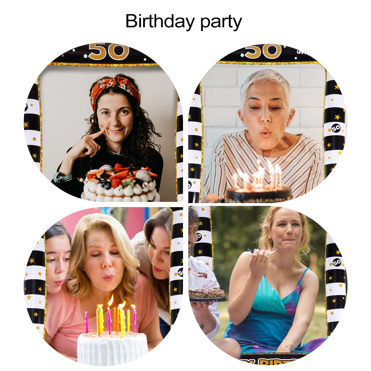 Fotobooth met opblaasbare deco - Photo Booth Frame recensie en prijs