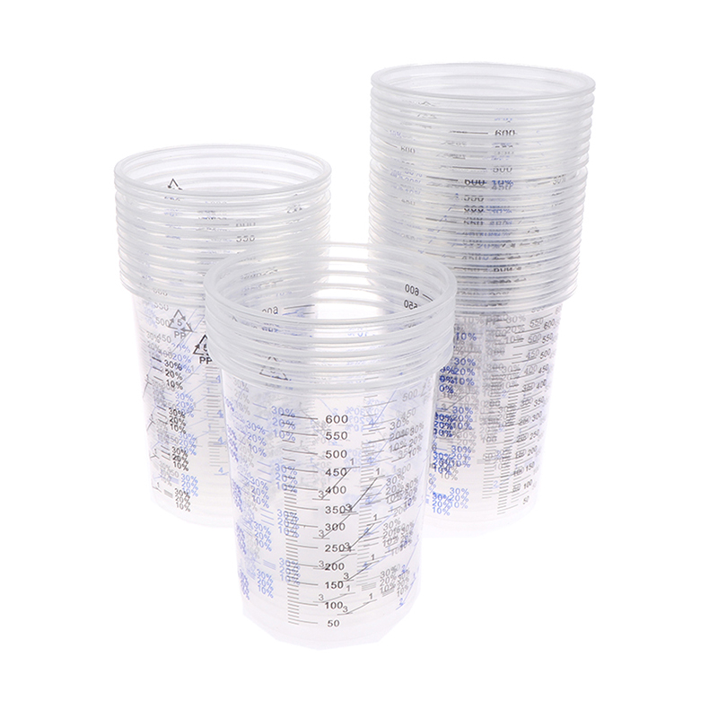10/50 stuks gekalibreerde verf - Plastic Cup 50Pcs recensie en prijs