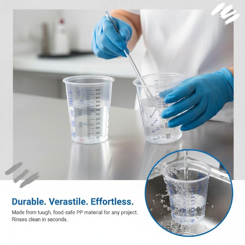 10/50 stuks gekalibreerde verf - Plastic Cup 50Pcs recensie en prijs