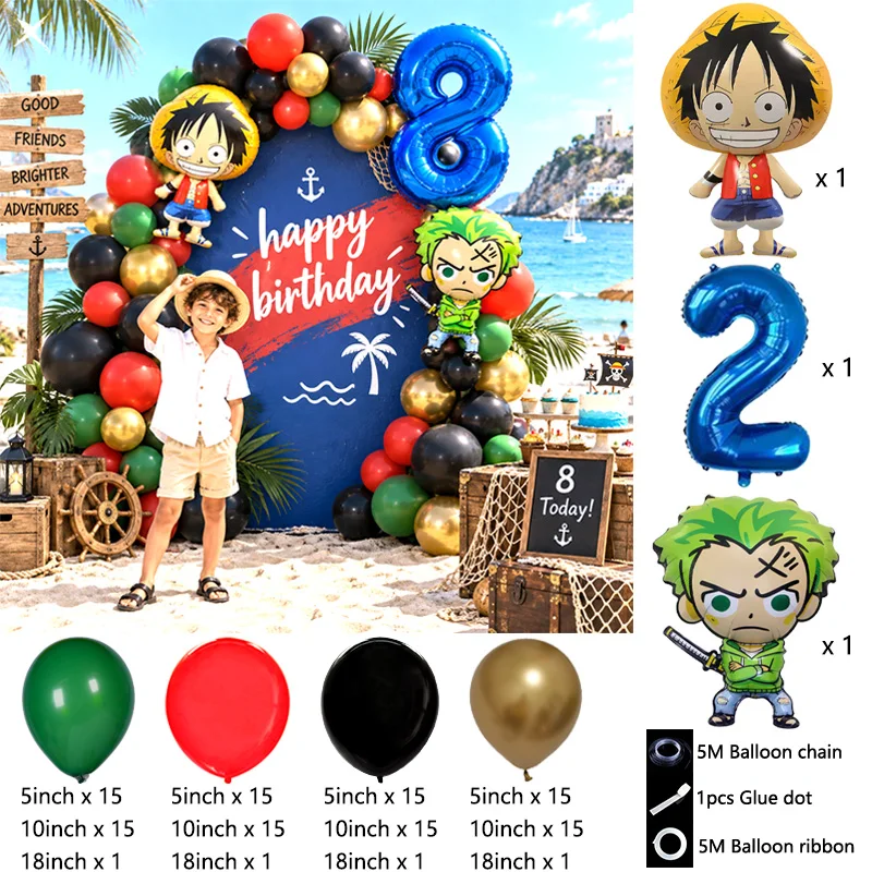 One Piece Party Ballon Garland - Balloon Arch Kit recensie en prijs