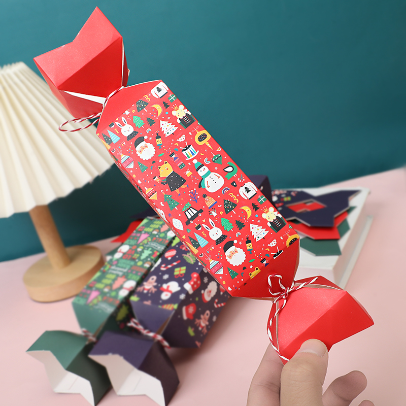 12 stuks kerst snoepdoosjes va - Papercraft Supply Ribbon recensie en prijs