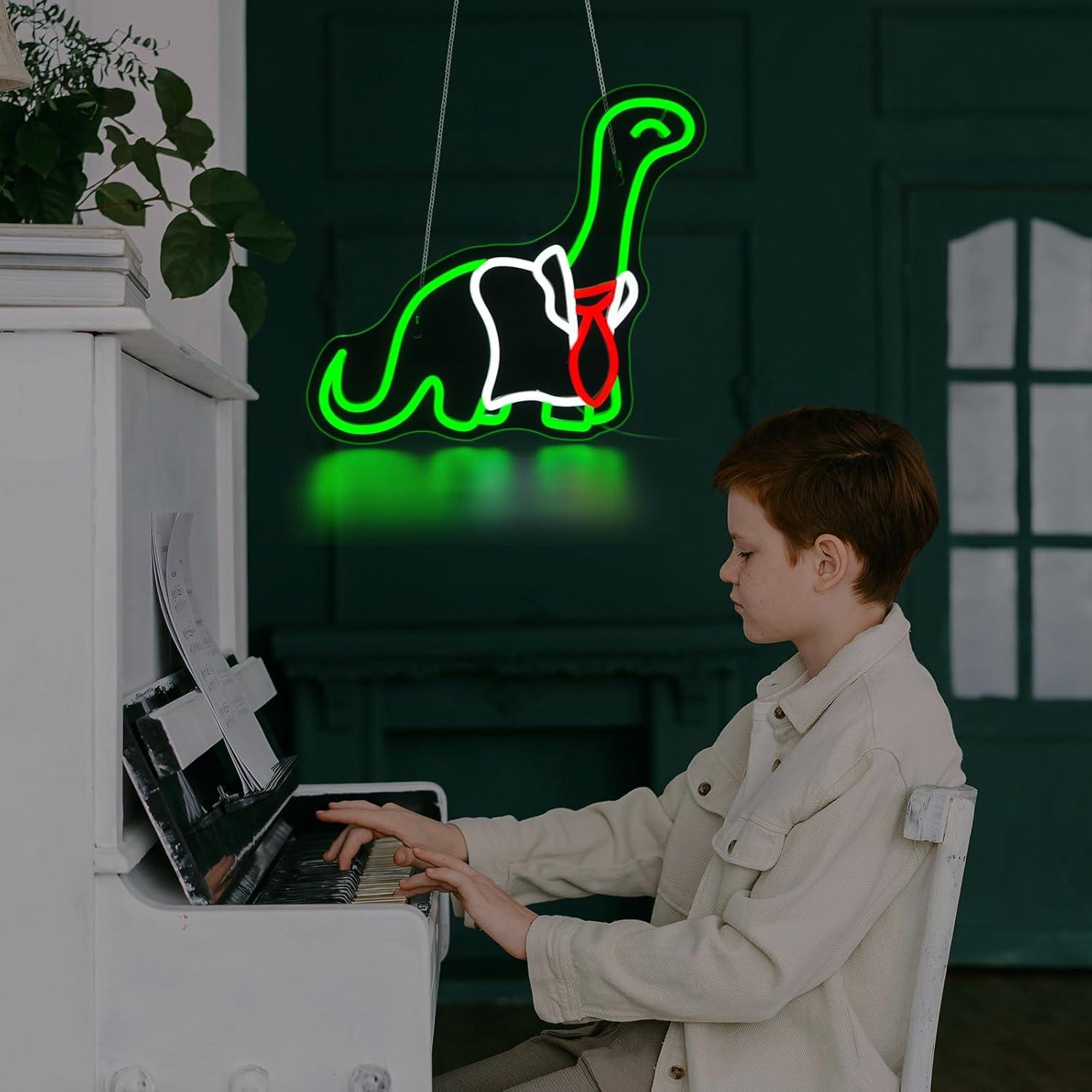 Dinosaurus neonreclame, dimbaa - Neon Sign Party recensie en prijs