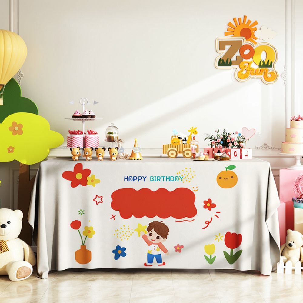 Feestelijk tafelkleed, decorat - Dessert Table Backdrop recensie en prijs